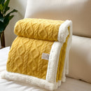 Homezie Kuscheldecke | Wendbares Fleecedesign, weiche Oberfläche, 100–200 × 150–230 cm | Für Bett und Sofa