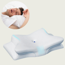 Homezie Orthopädisches Schlafkissen | Ergonomisches Memory-Foam Kissen gegen Schnarchen | Für Nacken & besseren Schlaf