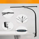 Homezie Schreibtischlampe | Flexibler Schwanenhals mit Dimmfunktion | Blendfreie Beleuchtung für Büro und Homeoffice