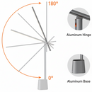 Homezie LED-Schreibtischlampe | Faltbares Design mit Dimmfunktion | Flexible Beleuchtung für Büro und Studium