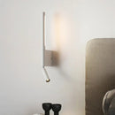 Homezie LED-Wandleuchte | Drehbarer Lesespot & Ambientelicht | Minimalistische Beleuchtung für Schlafzimmer und Wohnräume