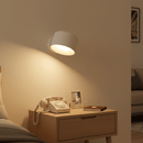Homezie LED-Wandleuchte | Kabelloses Nordic Design mit Fernbedienung | Stimmungsvolle Beleuchtung für Wohnräume