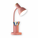 Homezie LED-Schreibtischlampe | Mit integriertem Stiftehalter und 3 Lichtfarben | Für Büro, Lernen und Homeoffice
