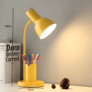 Homezie LED-Schreibtischlampe | Mit integriertem Stiftehalter und 3 Lichtfarben | Für Büro, Lernen und Homeoffice