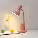 Homezie LED-Schreibtischlampe | Mit integriertem Stiftehalter und 3 Lichtfarben | Für Büro, Lernen und Homeoffice