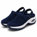 Homezie Damen-Clogs | Atmungsaktives Mesh, Luftpolster-Dämpfung & Rutschfeste Sohle | Bequeme Slipper für Alltag und lange Arbeitstage