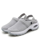 Homezie Damen-Clogs | Atmungsaktives Mesh, Luftpolster-Dämpfung & Rutschfeste Sohle | Bequeme Slipper für Alltag und lange Arbeitstage