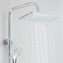 Homezie Regenduschsystem | Regendusche, Handbrause & Mischbatterie | Für moderne Badezimmer