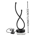 Homezie Tischlampe mit LED | Dimmbar | 3 Lichtmodi