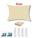 Homezie Sonnensegel | Wasserabweisend & UV-Schutz | Für Garten, Terrasse und Balkon