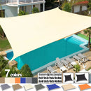 Homezie Sonnensegel | Wasserabweisend & UV-Schutz | Für Garten, Terrasse und Pool