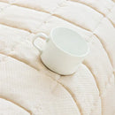 Homezie Bankkissenbezug | Verdickter Cordstoff, Weich, Warm & Rutschhemmend | Sitzauflage für Sofa, Fensterbank und Sitzbank