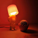 Homezie LED-Tischlampe | Verspieltes Figuren-Design mit Stimmungslicht | Dekorative Beleuchtung für Wohn- und Kinderzimmer