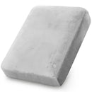 Homezie Sofakissenbezug | Weicher Plüschstoff, Elastische Passform & Rutschhemmend | Bezug für Sofakissen, Sitzpolster und Loungemöbel