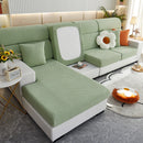 Homezie Sofabezug | Elastischer Jacquard-Stoff, Rutschfest & Maschinenwaschbar | Schutzbezug für Sofa, Sessel und Wohnbereich