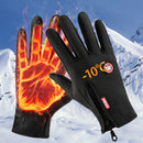 Homezie Winterhandschuhe | Winddicht, Rutschhemmend & Touchscreen-tauglich | Warme Handschuhe für Radfahren, Fahren und Outdoor-Aktivitäten