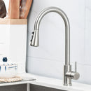 Homezie Küchenarmatur | Ausziehbarer Auslauf, Einhebelmischer & 2 Wasserstrahlarten | Flexibler Wasserhahn für moderne Küchen