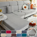 Homezie Sofabezug | Elastischer Jacquard-Stoff, Rutschfest & Maschinenwaschbar | Schutzbezug für Sofa, Sessel und Wohnbereich