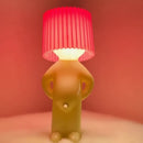 Homezie LED-Tischlampe | Verspieltes Figuren-Design mit Stimmungslicht | Dekorative Beleuchtung für Wohn- und Kinderzimmer