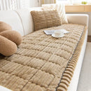 Homezie Bankkissenbezug | Verdickter Cordstoff, Weich, Warm & Rutschhemmend | Sitzauflage für Sofa, Fensterbank und Sitzbank