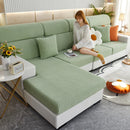 Homezie Sofabezug | Elastischer Jacquard-Stoff, Rutschfest & Maschinenwaschbar | Schutzbezug für Sofa, Sessel und Wohnbereich