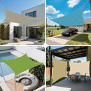 Homezie Sonnensegel | Wasserabweisend & UV-Schutz | Für Garten, Terrasse und Balkon