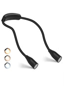 Homezie Nackenlampe mit LED | 3 Lichtmodi | Wiederaufladbar