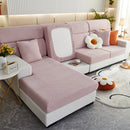 Homezie Sofabezug | Elastischer Jacquard-Stoff, Rutschfest & Maschinenwaschbar | Schutzbezug für Sofa, Sessel und Wohnbereich