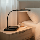Homezie LED-Lupenlampe | 3-fache Vergrößerung mit flexiblem Schwanenhals | Präzises Arbeiten und Lesen