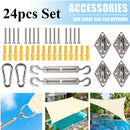 Homezie Sonnensegel | Wasserabweisend & UV-Schutz | Für Garten, Terrasse und Pool
