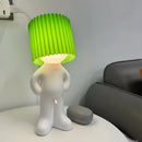 Homezie LED-Tischlampe | Verspieltes Figuren-Design mit Stimmungslicht | Dekorative Beleuchtung für Wohn- und Kinderzimmer
