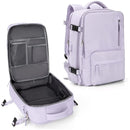 Homezie Reiserucksack 35 Liter | Ladeanschluss | Schuhfach