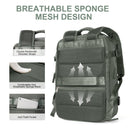 Homezie Reiserucksack 35 Liter | Ladeanschluss | Schuhfach
