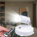 Homezie LED-Strahler | Kabellos, dimmbar und mit Fernbedienung | Für Wohnzimmer, Schlafzimmer und gezielte Beleuchtung