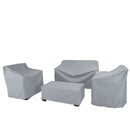 Homezie Gartenmöbel-Abdeckung | Wasserabweisendes , UV-beständig & Ganzjahresschutz | Schutzhülle für Tische, Stühle und Loungesets