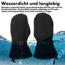 Homezie Beheizte Handschuhe | USB-Heizung auf Handfläche und Handrücken, 3 Wärmestufen & wasserdicht | Für Skifahren, Wandern und Wintertage