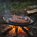 Homezie Gusseisenpfanne | Vielseitige Brat- & Grillpfanne | Für Küche und Grill