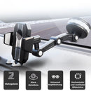 Homezie Auto-Handyhalterung | Drehbar | Saugnapf