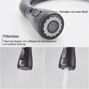 Homezie Küchenarmatur | Ausziehbarer Auslauf, Einhebelmischer & 2 Wasserstrahlarten | Flexibler Wasserhahn für moderne Küchen
