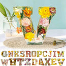 Homezie Buchstabenlampe mit LED | Personalisierbar | Dekoration