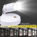 Homezie LED-Strahler | Kabellos, dimmbar und mit Fernbedienung | Für Wohnzimmer, Schlafzimmer und gezielte Beleuchtung
