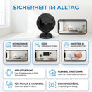 Homezie Mini-WiFi-Kamera | 1080P HD | Infrarot-Nachtlicht | Haus- und Babyüberwachung