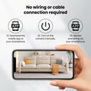 Homezie WLAN-Kamera | Überwachungskamera | Kabellos | Bewegungserkennung
