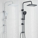 Homezie Regenduschsystem | Regendusche, Handbrause & Mischbatterie | Für moderne Badezimmer