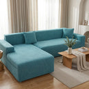 Homezie Sofabezug aus Jacquard | Elastisch, Rutschfest & Waschbar | Für Sofas und Ecksofas
