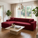 Homezie Sofabezug aus Jacquard | Elastisch, Rutschfest & Waschbar | Für Sofas und Ecksofas