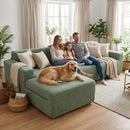 Homezie Sofabezug aus Jacquard | Elastisch, Rutschfest & Waschbar | Für Sofas und Ecksofas