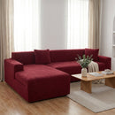 Homezie Sofabezug aus Jacquard | Elastisch, Rutschfest & Waschbar | Für Sofas und Ecksofas