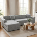 Homezie Sofabezug aus Jacquard | Elastisch, Rutschfest & Waschbar | Für Sofas und Ecksofas