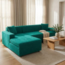 Homezie Sofabezug aus Jacquard | Elastisch, Rutschfest & Waschbar | Für Sofas und Ecksofas
